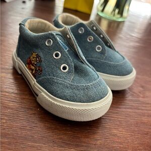Disney Blue Denim Sneakers POOH